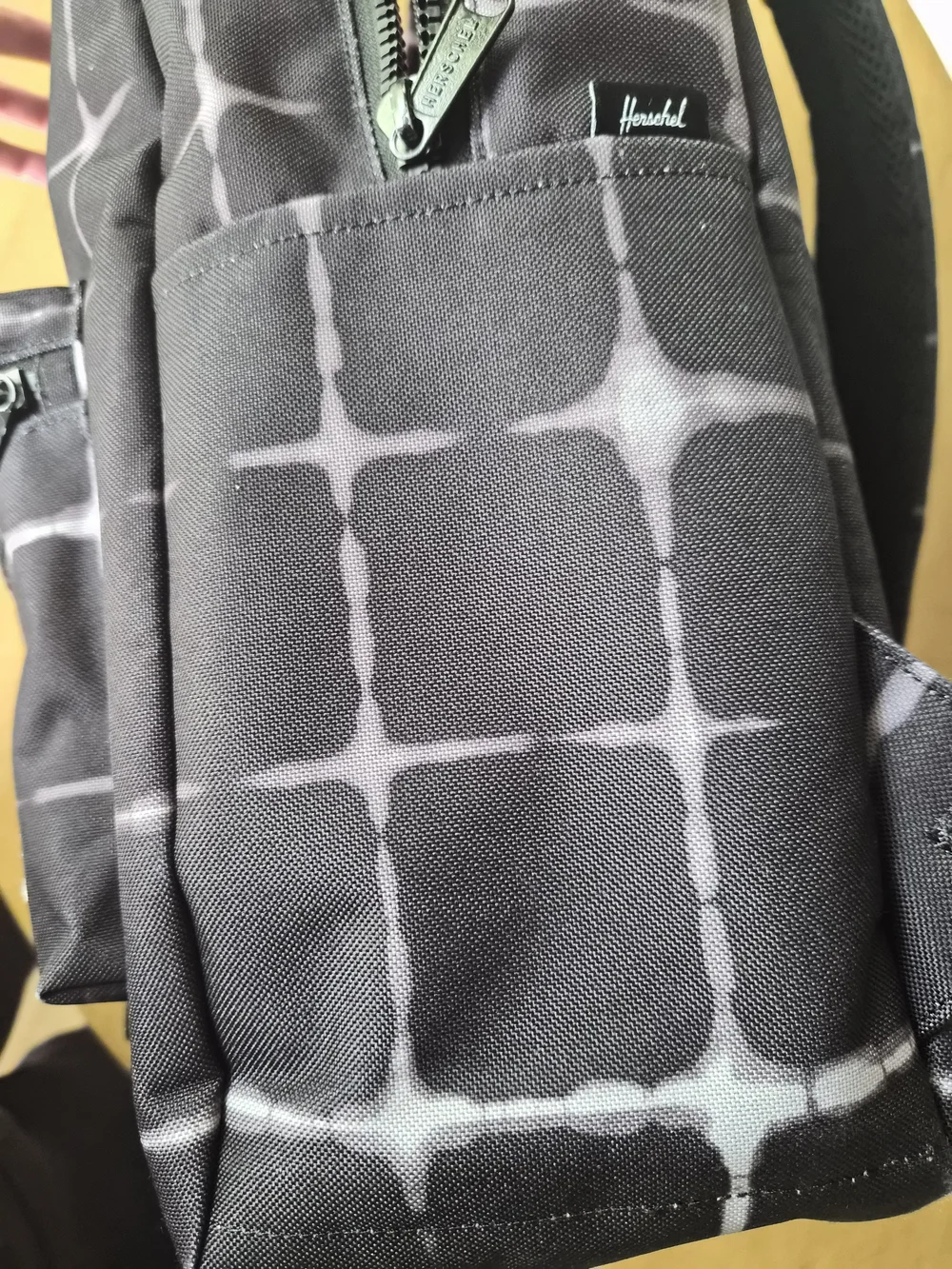 Herschel Supply Co. Settlement Sprout Diaper Bag Backpack Tie Dye Check
